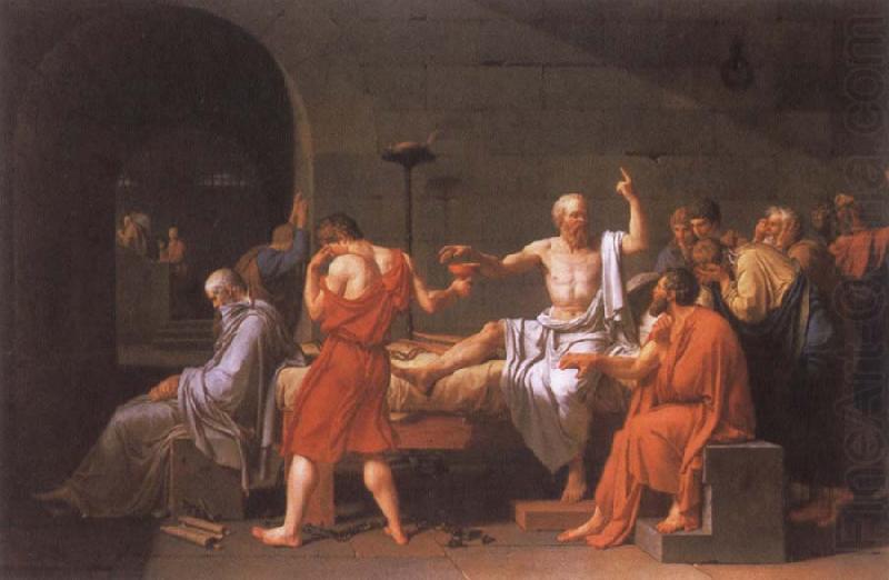 The Death of Socrates, Jacques-Louis  David